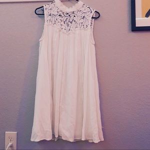 ALTAR’D STATE white mini dress!!